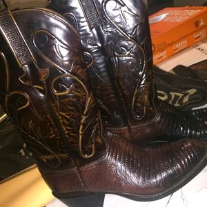 Lucchese Kip Lizard Boots Handcrafted